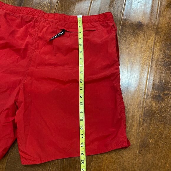 Polo Ralph Lauren Vintage Sport Swim Trunks Shorts Red Men's Size XL - Picture 7 of 7